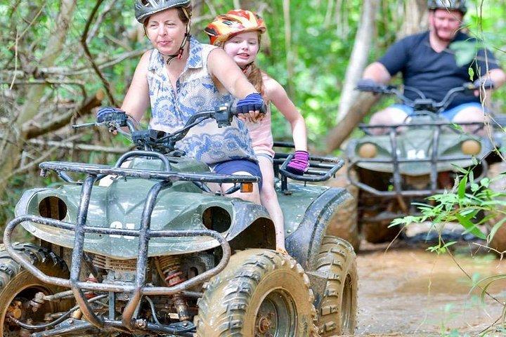 プーケット ATV バイクとジップラインのアドベンチャー ツアー