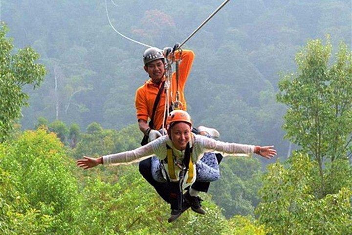 Experiencia en tirolinas de Phuket en Phuket