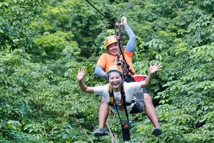 プーケット ATV バイクとジップラインのアドベンチャー ツアー