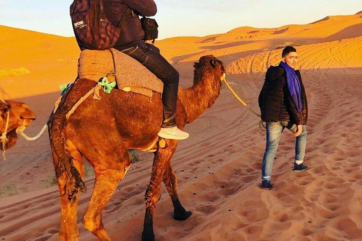 Tour del deserto del Sahara di 3 giorni da Fez a Marrakech via Merzouga