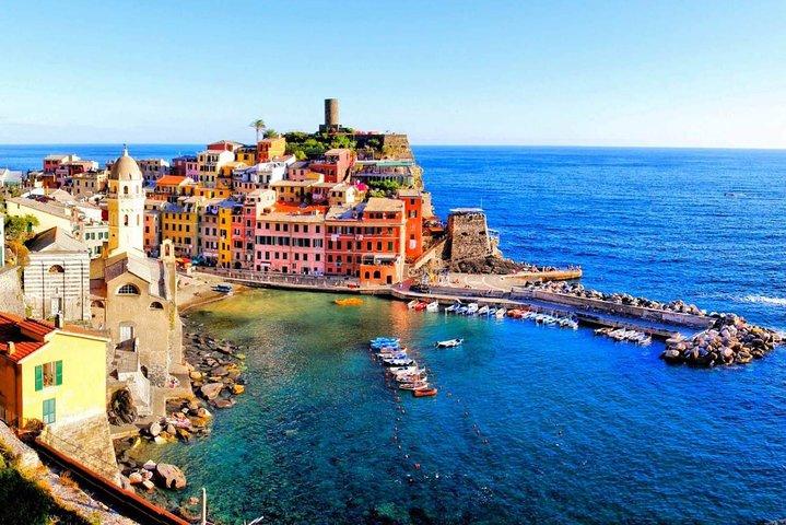 Cinque Terre solnedgångstur med båt