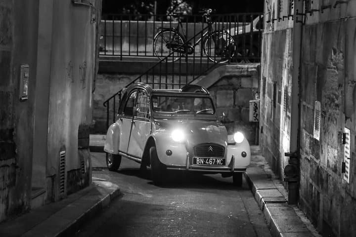 2CV tour by night