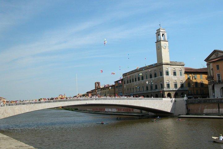 Passeio a pé perfeito em Pisa