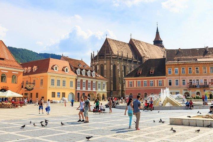 Flygplatstransfer: Bukarest flygplats OTP till Brasov med affärsbil