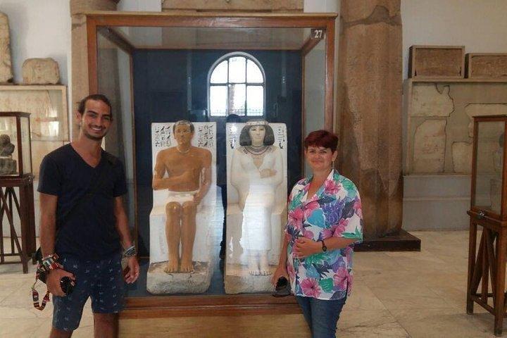 Privat tur Giza-pyramiderne & Cairo-tur fra Sharm El Sheikh med fly