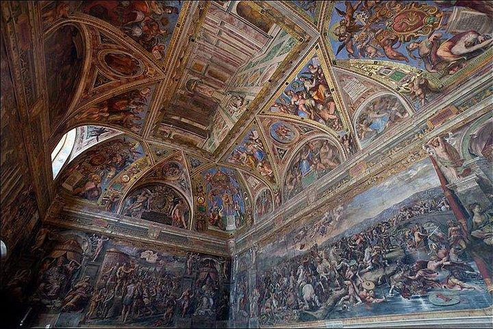 Musées du Vatican, chapelle Sixtine et Saint-Pierre avec coupole