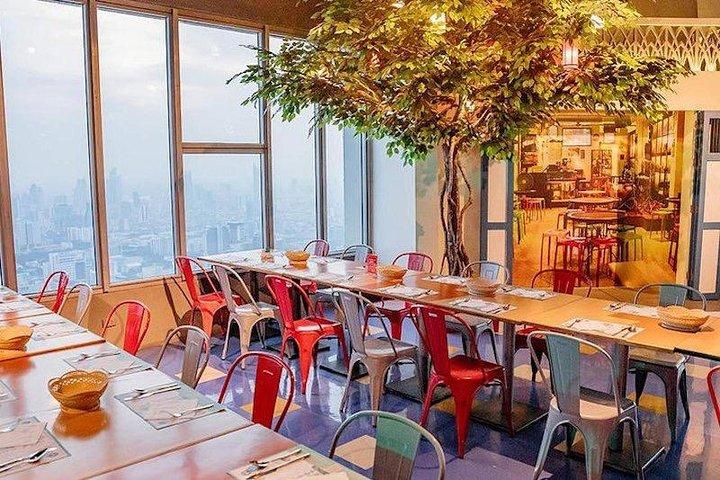 Bangkok Sky Dining: Buffet Baiyoke com acesso à plataforma de observação