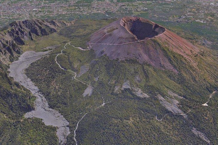 Excursion au mont Vésuve - Pompéi + Cours de pâtes faites à la main avec déjeuner