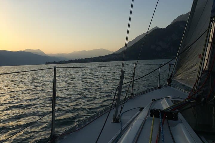 Sailing at Sunset on Lake Como: How to escape from daily routine