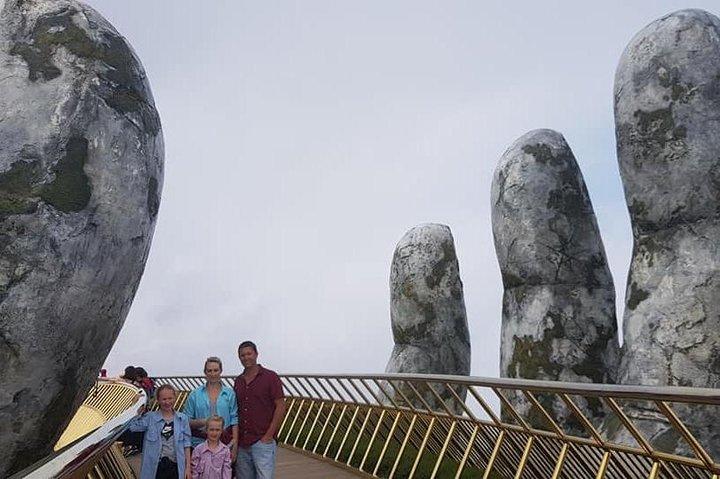 Golden Bridge Ba Na Hills privétour vanuit hotels in Hue - Da Nang-Hooi-stad