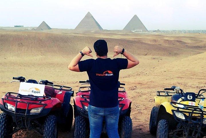 Balade en quad autour des grandes pyramides
