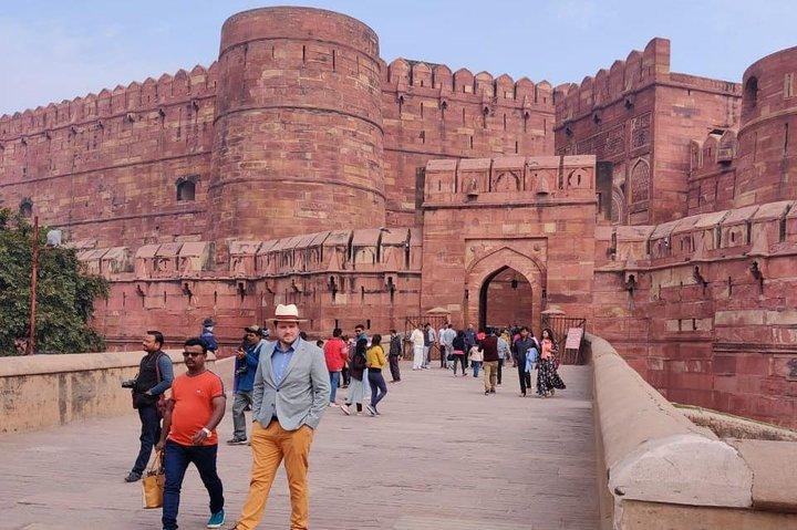 Desde Mumbai: Tour de lujo del Triángulo Dorado con vuelo y hoteles