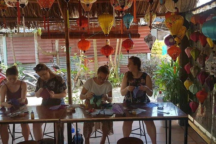 Hoi An Lantern Making Class & Hoi An Walking Private Tour
