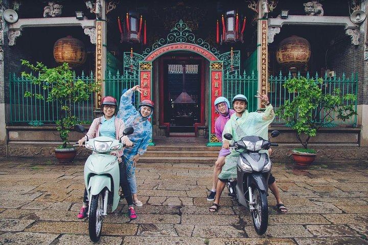 Saigon invisible et les points forts de la ville sur un scooter
