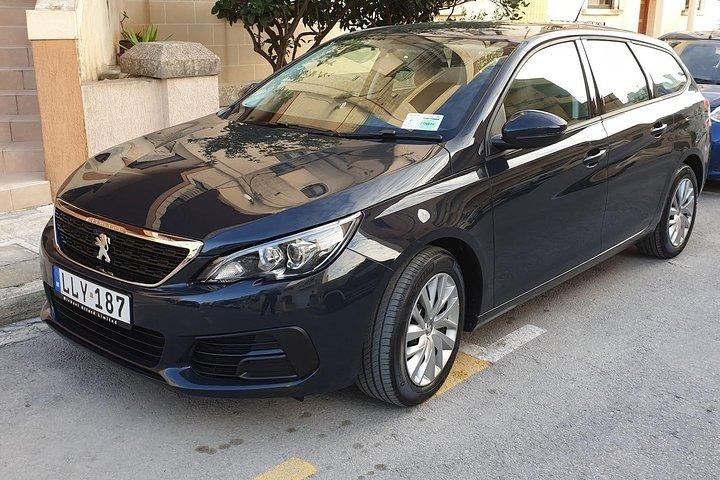Prive Malta Airport taxi naar Sliema / St Julians / Gzira of Valletta