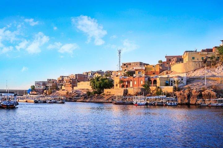 Halve dag Aswan Nubian Village Private Motorboat Tour