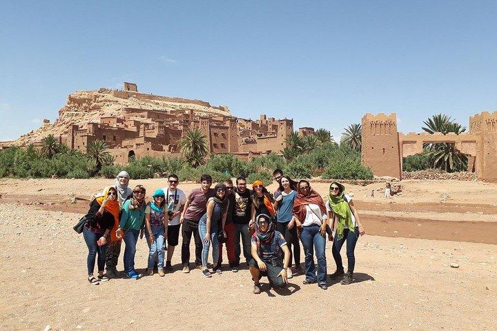 Tour di 2 giorni della cultura e del patrimonio da Marrakech a Ouarzazate e Ait Benhaddou