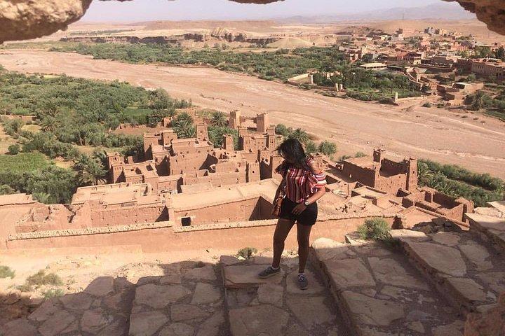 Excursão cultural e patrimonial de 2 dias de Marrakech a Ouarzazate e Ait Benhaddou