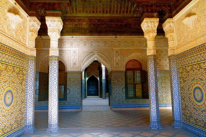 Day trip from Ouarzazate: Teloute, Ait Ben Haddou & Oasis Fint including lunch