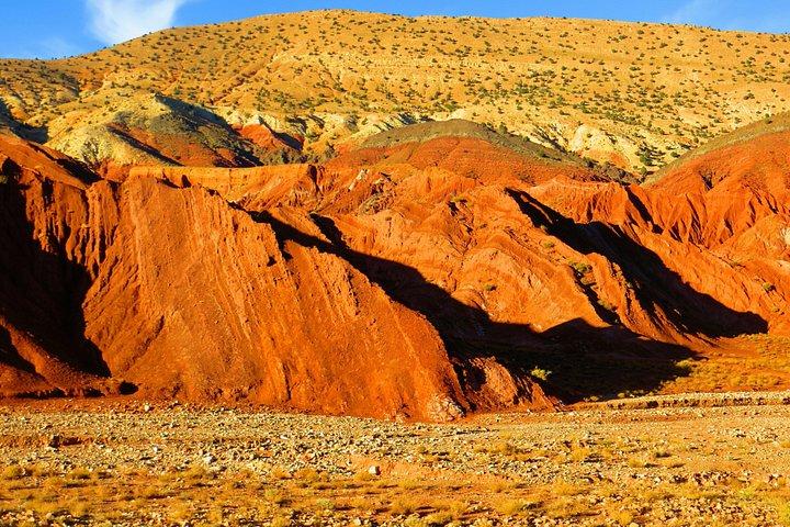 ワルザザートからの日帰り旅行：Teloute、Ait Ben Haddou、Oasis Fint、ランチ付き