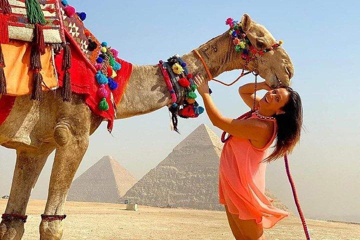 From Hurghada Cairo Day Trip: Pyramids, Sphinx & Egyptian Museum