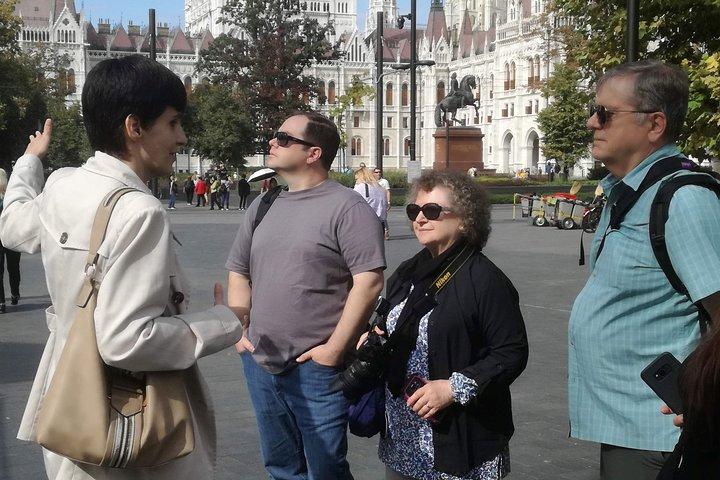 Excursão a pé comunista em Budapeste