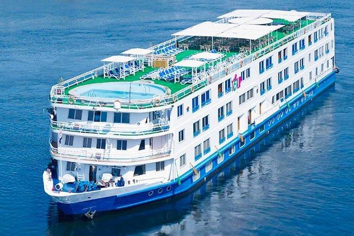 Splendida crociera sul Nilo di 4 giorni ad Aswan e Luxor dal Cairo con il biglietto del treno Sleeper