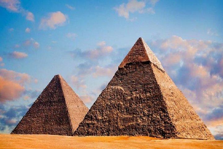 Visite privée d'une demi-journée dans les pyramides de Gizeh au départ du Caire