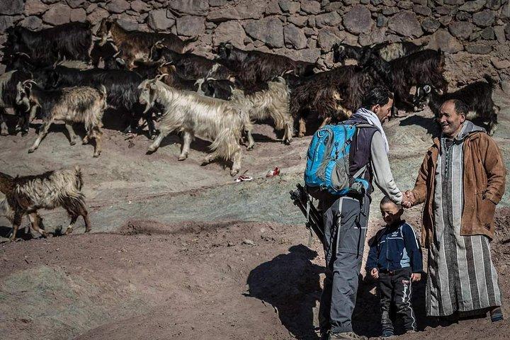 Visita el pueblo de Imlil en las montañas del Alto Atlas en un tour privado de día completo