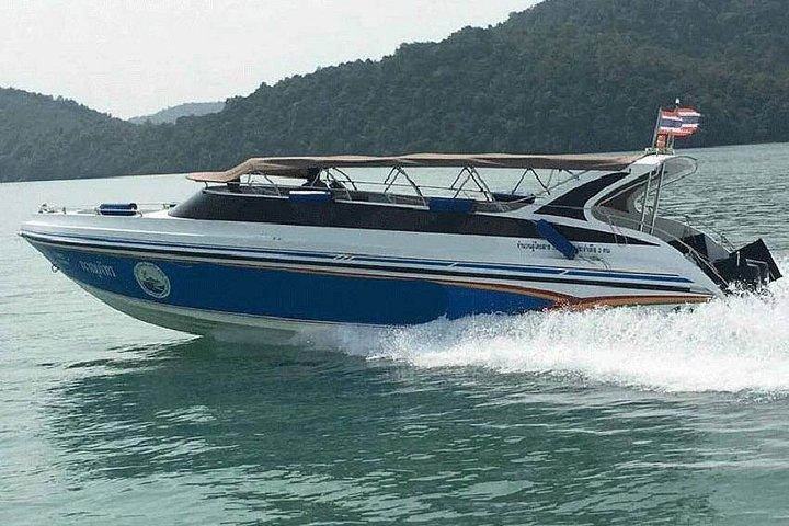 Private Speed Boat Charter naar Monkey Beach Phi Phi Island