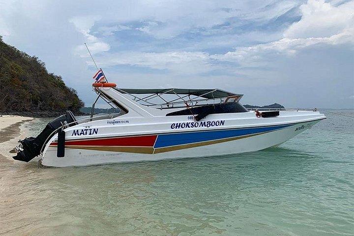 Private Speed Boat Charter naar Monkey Beach Phi Phi Island