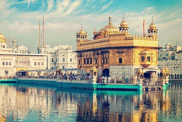 Delhi Agra Amritsar Tour-pakke (Taj Mahal og Golden Temple)