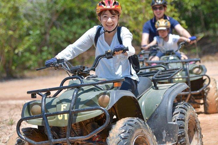 プーケットATVクワッドバイクツアー2時間シービューオンツアー