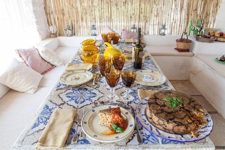 テルニの地元の家で昼食または夕食と料理のデモ