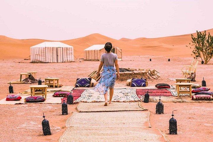 3 day tour from Marrakech to Fes including camel trek to Luxury Camp