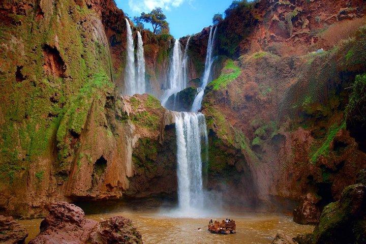 マラケシュウズード滝からの共有グループ日帰り旅行
