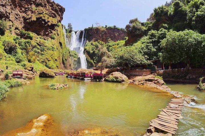 マラケシュウズード滝からの共有グループ日帰り旅行
