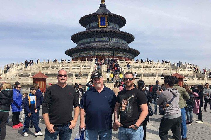 Tour privato di mezza giornata del Tempio del cielo e del mercato di Hong Qiao