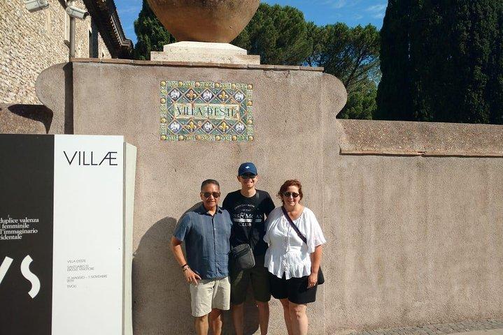 Villa d'Este og Villa Adriana fra Rom Skip-The-Line-billetter er inkluderet