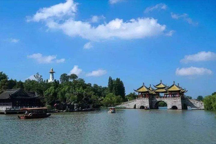 Yangzhou själv guidad tur från Nanjing med privatbil och förarservice