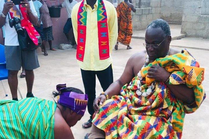 Bonwire Namimg Ceremony en Kente Tourist Center