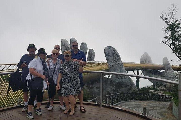 Traslado de ida e volta para Ba Na Hills - Golden Bridge via Hai Van Pass da cidade de Hue
