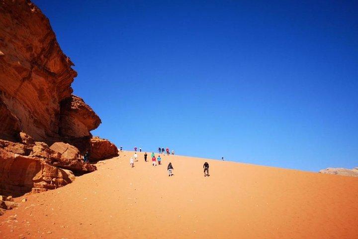 02 timmars Jeep-tur i Wadi Rum