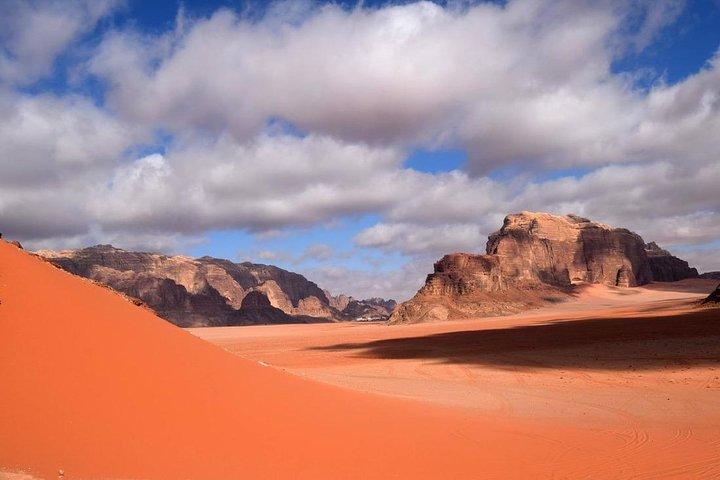 02 timmars Jeep-tur i Wadi Rum