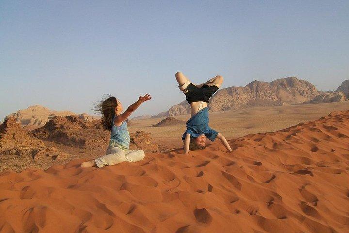 02 timmars Jeep-tur i Wadi Rum