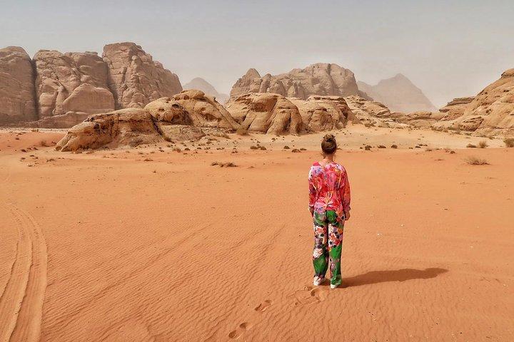 05 heures d'excursion en jeep dans le Wadi Rum