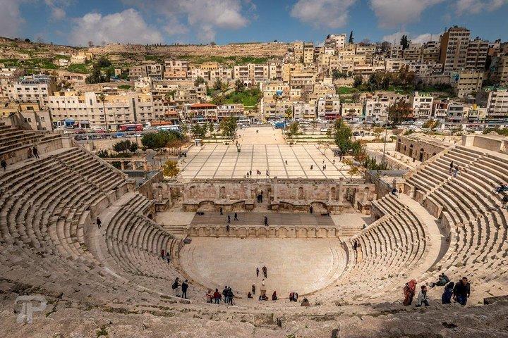 Tour privato della città di Amman di mezza giornata