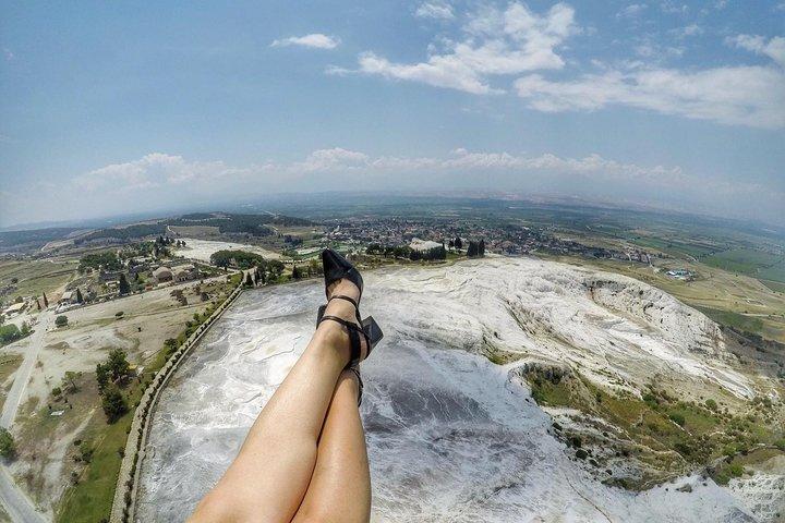 Paragliding-Tour durch Pamukkale