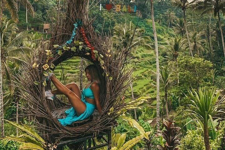 バリ島でのパッケージ2日間ツアー（すべてinvlusive）（instagramツアーとubudツアー）