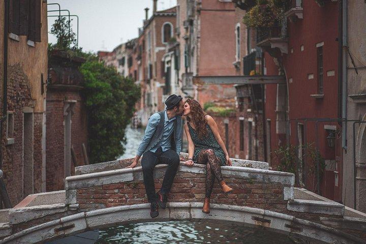 Professionel fotograf i Venedig, Italien